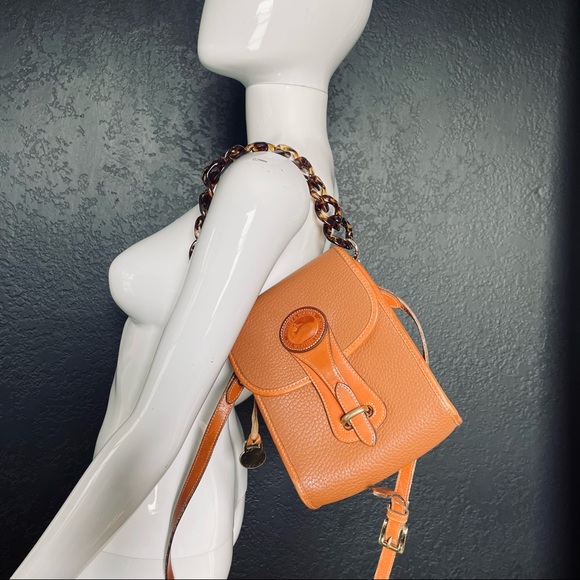 Dooney and Bourke AWL mini  Essex Crossbody Bag Peanut - Picture 3 of 16